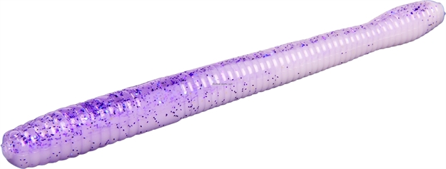 Picture of Zoom Bait Magnum Finesse Worm , 5", 10Pk, Lavender Shad, Suspending