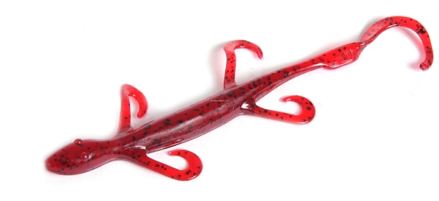 Picture of Zoom Bait Magnum Lizard , 8", 9Pk, Cherry Seed