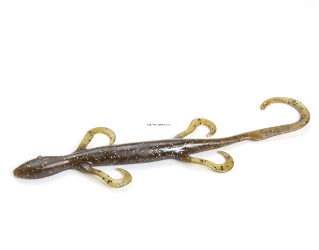 Picture of Zoom Bait Magnum Lizard , 8", 9Pk, Green Pumpkin Magic