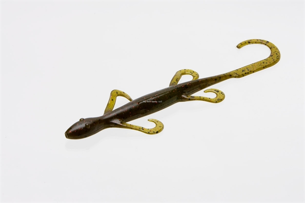 Picture of Zoom Bait Magnum Lizard , 8", 9Pk, Green Pumpkin Red