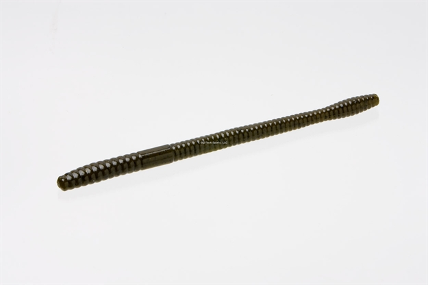 Picture of Zoom Bait Magnum Trick Worm , 7", 8Pk, Green Pumpkin