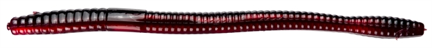 Picture of Zoom Bait Magnum Trick Worm 7",  8Pk, Red Shad