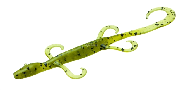 Picture of Zoom Bait Mini Lizard , 4", 15Pk, Watermelon Seed