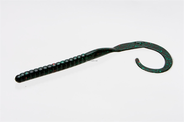Picture of Zoom Bait Ol' Monster Worm, 10 1/2", 9Pk, Black Emerald