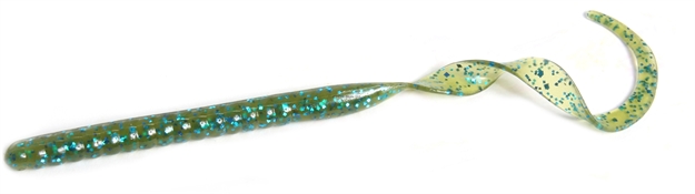 Picture of Zoom Bait Ol' Monster Worm, 10 1/2", 9Pk, Blue Watermelon