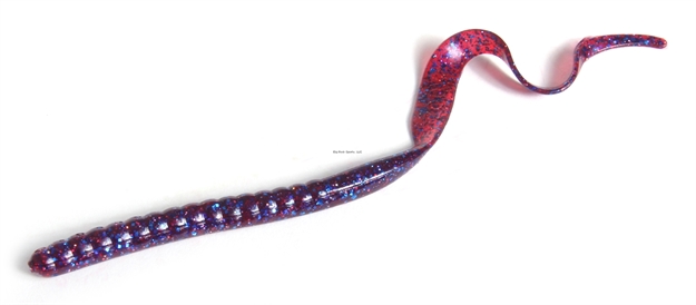 Picture of Zoom Bait Ol' Monster Worm, 10 1/2", 9Pk, Plum Crazy