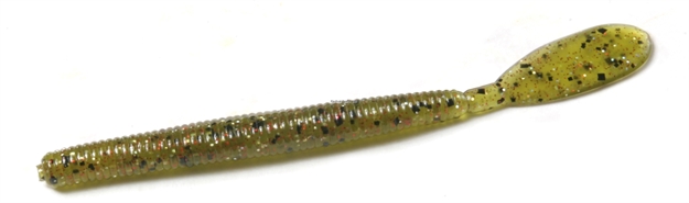 Picture of Zoom Bait Original Paddle Tail Speed Worm, 5 3/4", 15Pk, Watermelon Red Magic