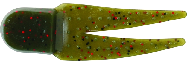 Picture of Zoom Bait Salty Pro Chunk, 3 1/2", 5Pk, Avocado