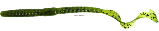 Picture of Zoom Bait Shakey Tail Finesse Worm, 6", 20Pk, Watermelon Seed