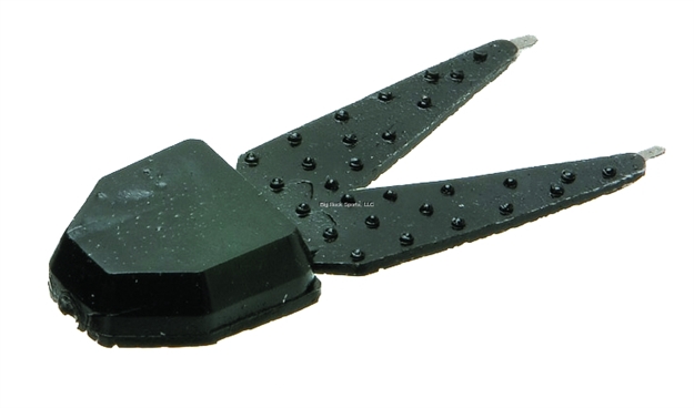 Picture of Zoom Bait Small Salty Chunk Trailer, 2 1/2", 5Pk, Black