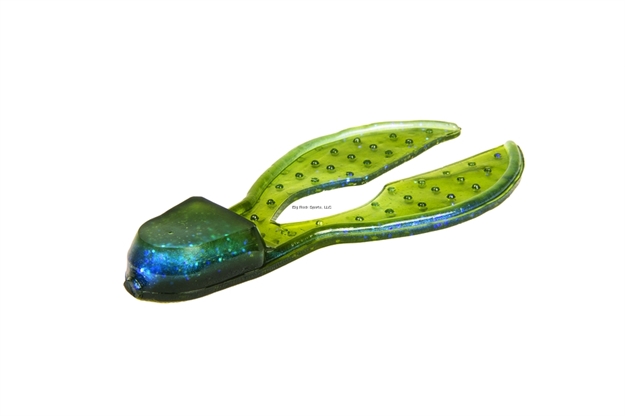 Picture of Zoom Bait Super Chunk Jig Trailer, 3 1/2", 5Pk, Watermelon Moondust