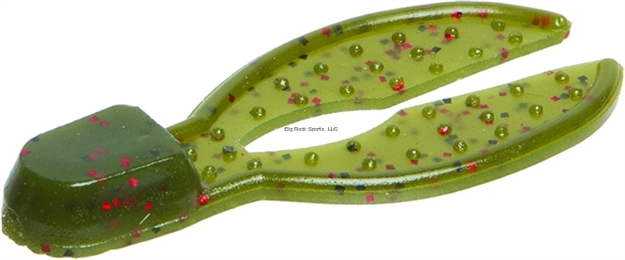 Picture of Zoom Bait Super Chunk Jr., 2", 6Pk, Avocado