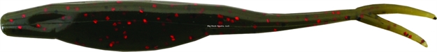 Picture of Zoom Bait Super Fluke , 5 1/4", 10Pk, Avocado