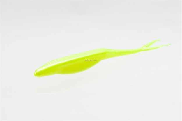 Picture of Zoom Bait Super Fluke , 5 1/4", 10Pk, Chartreuse Pearl