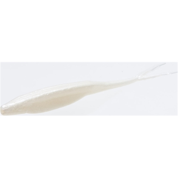Picture of Zoom Bait Super Fluke , 5 1/4", 10Pk, White Pearl 23 751981023457
