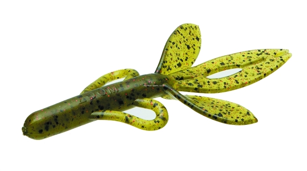 Picture of Zoom Bait Super Hog, 4", 10Pk, Watermelon Red