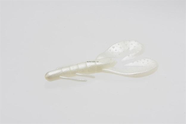 Picture of Zoom Bait Super Speed Craw, 4", 8Pk, White Pearl