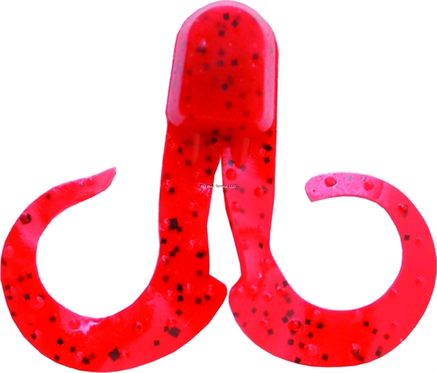 Picture of Zoom Bait Swimmin' Chunk, 3", 10Pk, Tomato