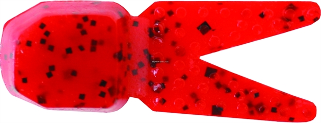 Picture of Zoom Bait Tiny Salty Chunk Trailer, 2", 5Pk, Tomato