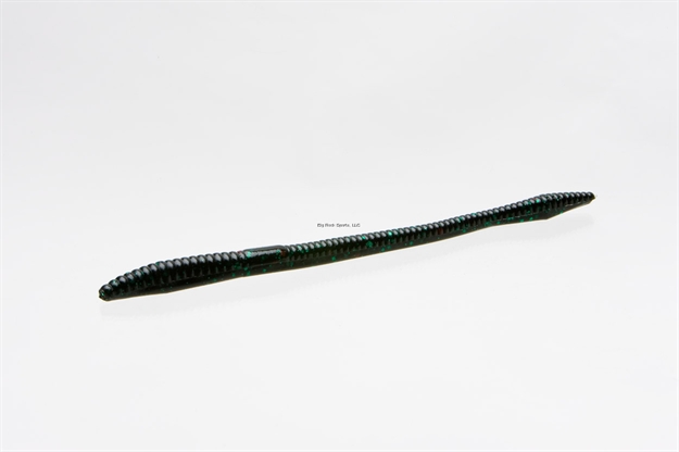 Picture of Zoom Bait Trick Worm , 6 1/2", 20Pk, Black Emerald