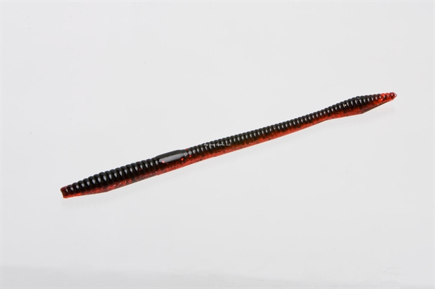 Picture of Zoom Bait Trick Worm , 6 1/2", 20Pk, Black Ruby