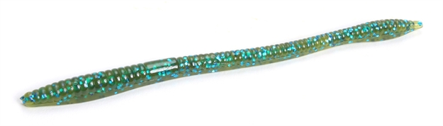 Picture of Zoom Bait Trick Worm , 6 1/2", 20Pk, Blue Watermelon