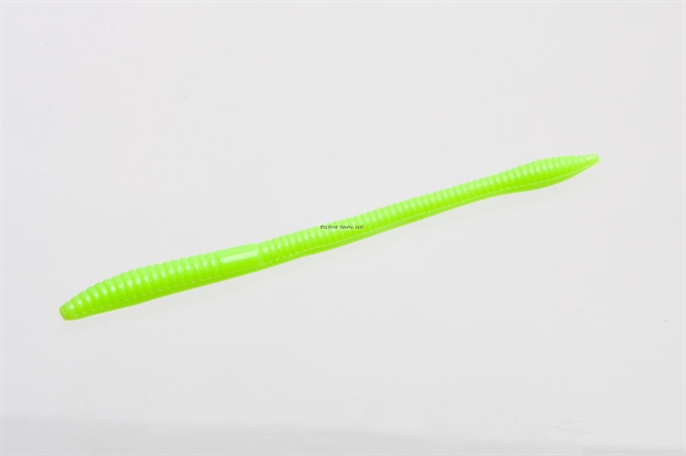 Picture of Zoom Bait Trick Worm , 6 1/2", 20Pk, Limetreuse