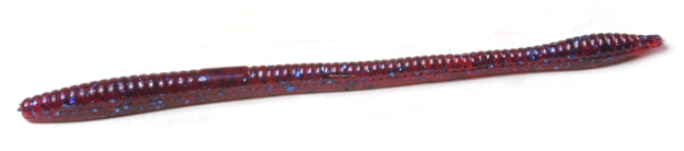 Picture of Zoom Bait Trick Worm , 6 1/2", 20Pk, Plum