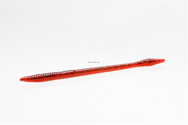 Picture of Zoom Bait Trick Worm , 6 1/2", 20Pk, Red Bug Shad