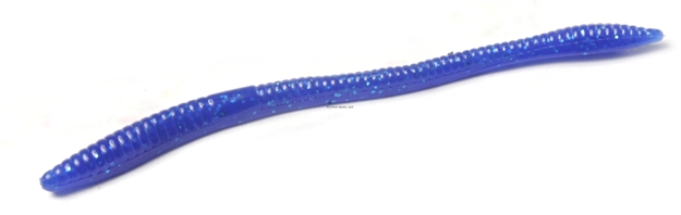 Picture of Zoom Bait Trick Worm , 6 1/2", 20Pk, Sapphire Blue