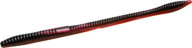 Picture of Zoom Bait Trick Worm 20Bg Red Shad 6