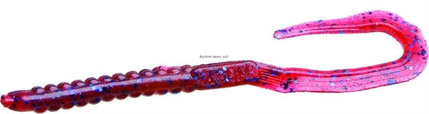 Picture of Zoom Bait U-Tale Worm, 6 3/4",  20Pk, Plum