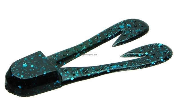 Picture of Zoom Bait Ultra-Vibe Chunk Trailer, 3", 5Pk, Black Blue