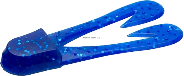 Picture of Zoom Bait Ultra-Vibe Chunk Trailer, 3", 5Pk, Sapphire Blue