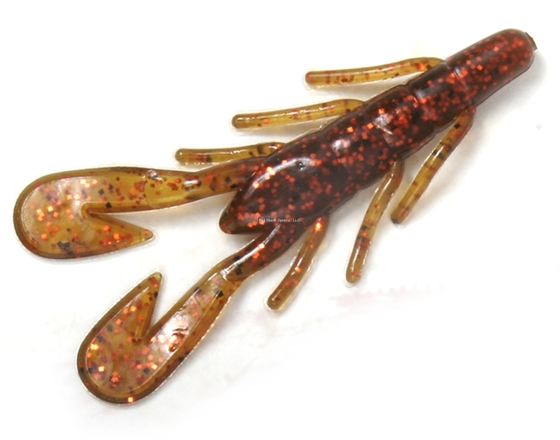 Picture of Zoom Bait Ultra-Vibe Speed Craw, 3 1/2", 12Pk, Cajun Craw