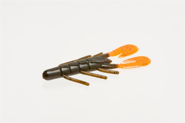Picture of Zoom Bait Ultra-Vibe Speed Craw, 3 1/2", 12Pk, Green Pumpkin Orange Claw