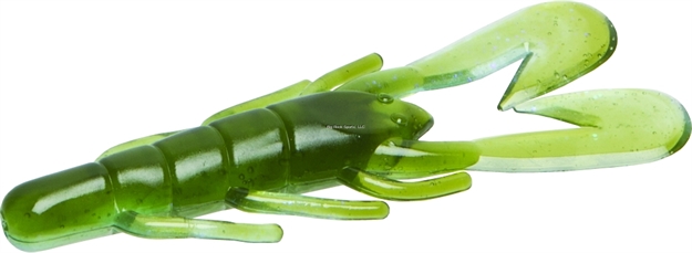 Picture of Zoom Bait Ultra-Vibe Speed Craw, 3 1/2", 12Pk, Watermelon Moondust