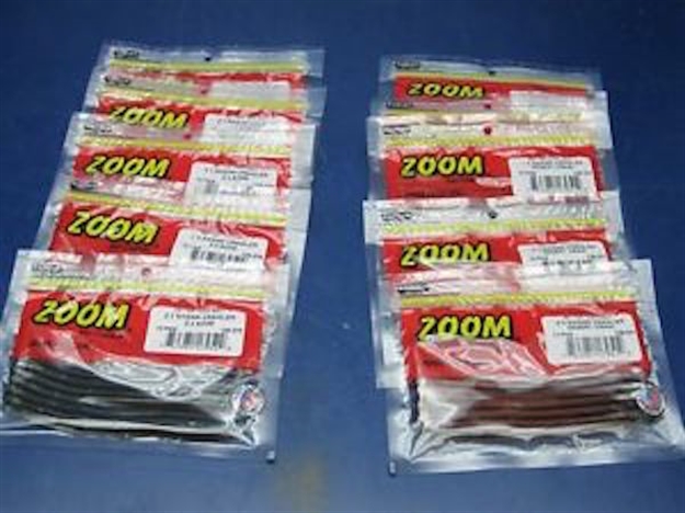 Picture of Zoom Bait Z-3 Swamp Crawler Finesse Worm, 5 5/8", 10Pk, M.M.Iii
