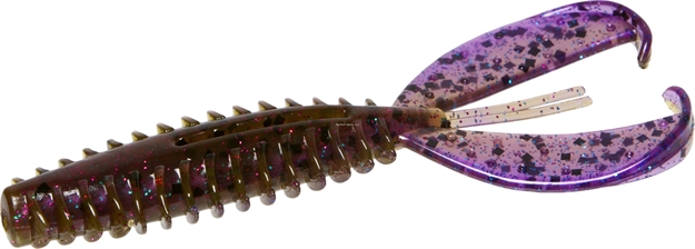 Picture of Zoom Bait Z-Craw  Jr. 3 1/2", 8Pk, Huckleberry