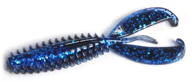 Picture of Zoom Bait Z-Craw JR  3 1/2", 8Pk  Black Sapphire
