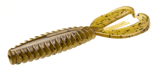 Picture of Zoom Bait Z-Craw JR 3 1/2", 8Pk  Green Pumpkin