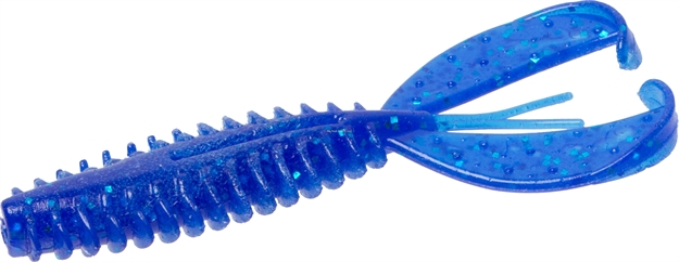 Picture of Zoom Bait Z-Craw Jr, 3 1/2", 8Pk Saphire Blue