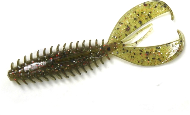 Picture of Zoom Bait Z-Craw Jr, 3 1/2", 8Pk Watermelon Red Magic