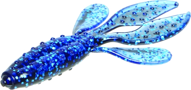 Picture of Zoom Bait Z-Hog Jr, 3 1/2", 10Pk, Black Sapphire