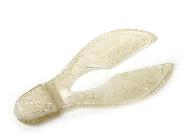 Picture of Zoom Bait Super Chunk Jig Trailer, 3 1/2", 5Pk, Fool's Gold