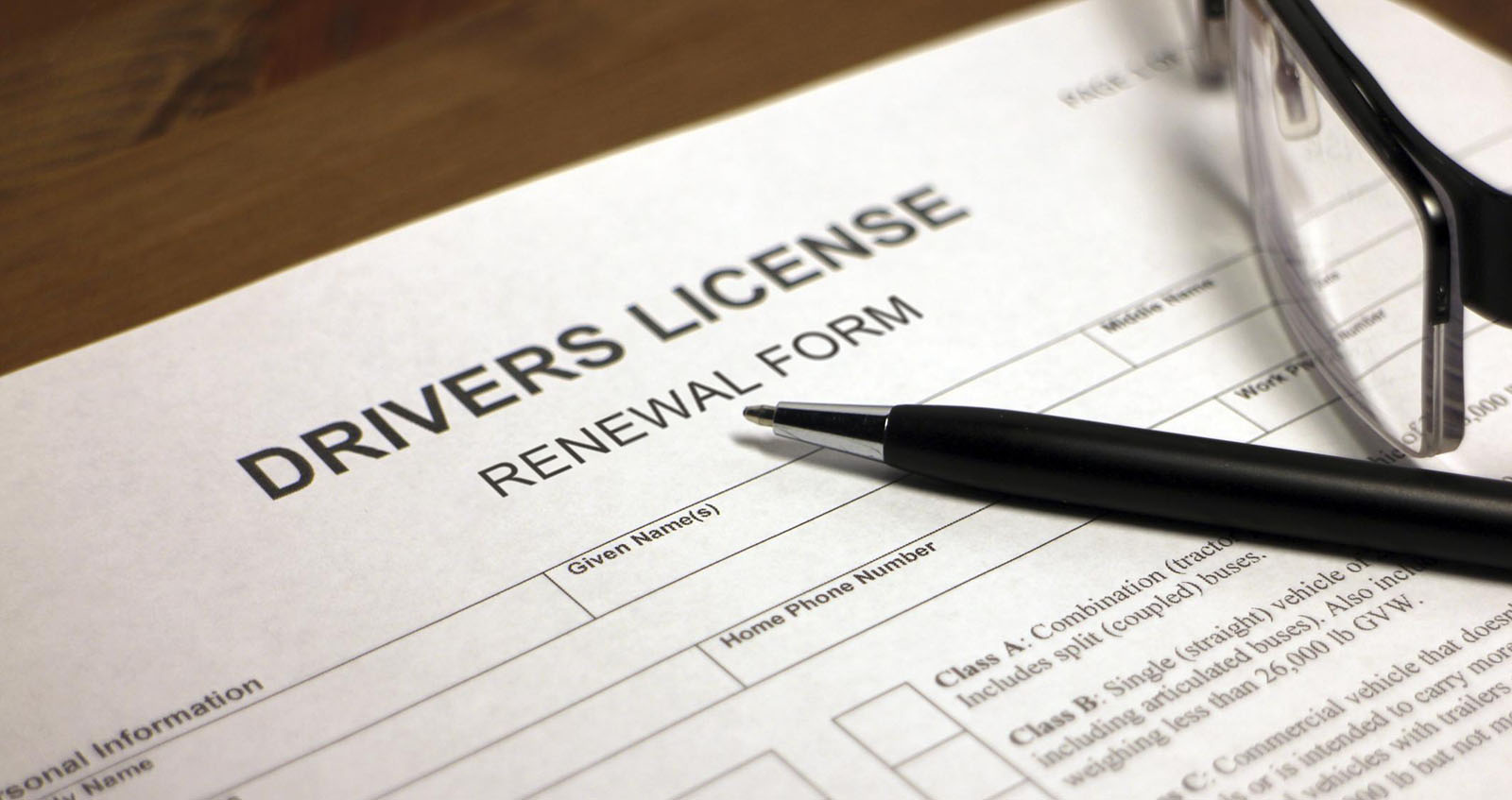 do you need renewal form to renew license dmv