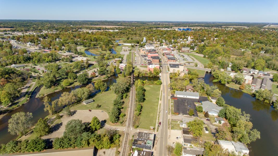 Three Rivers MI Drone Photography