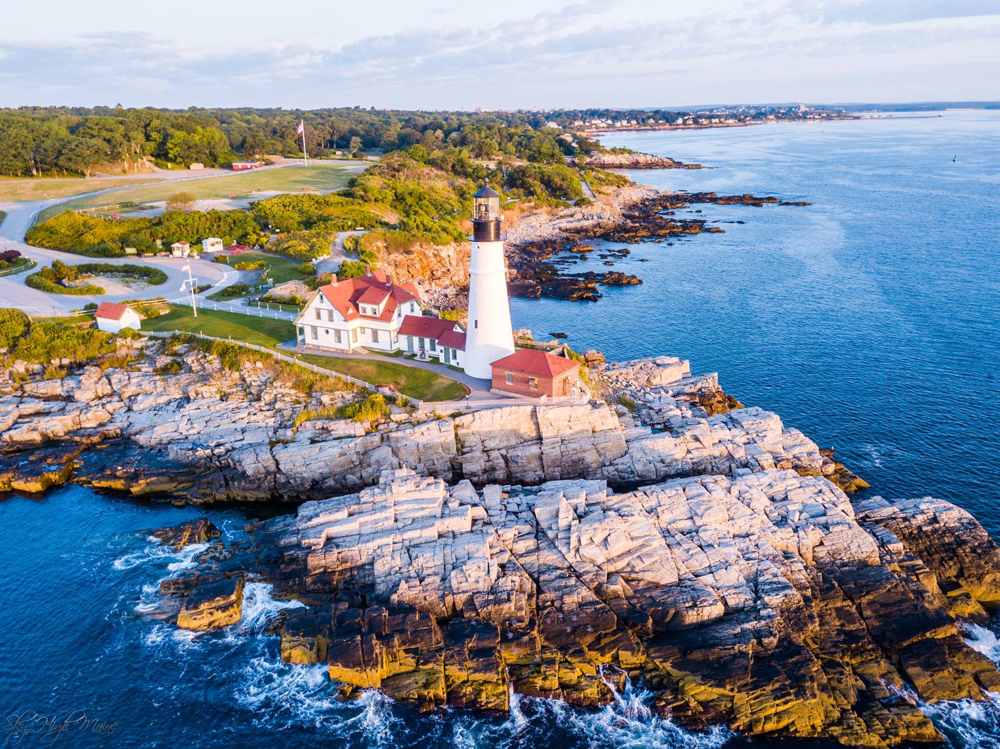 Cape Elizabeth ME Drone Photography