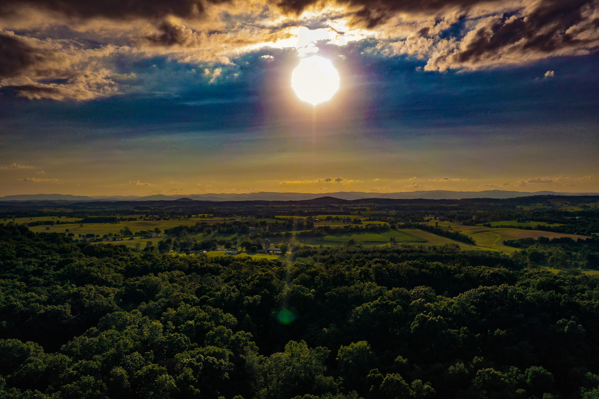 Port Republic VA Drone Photography