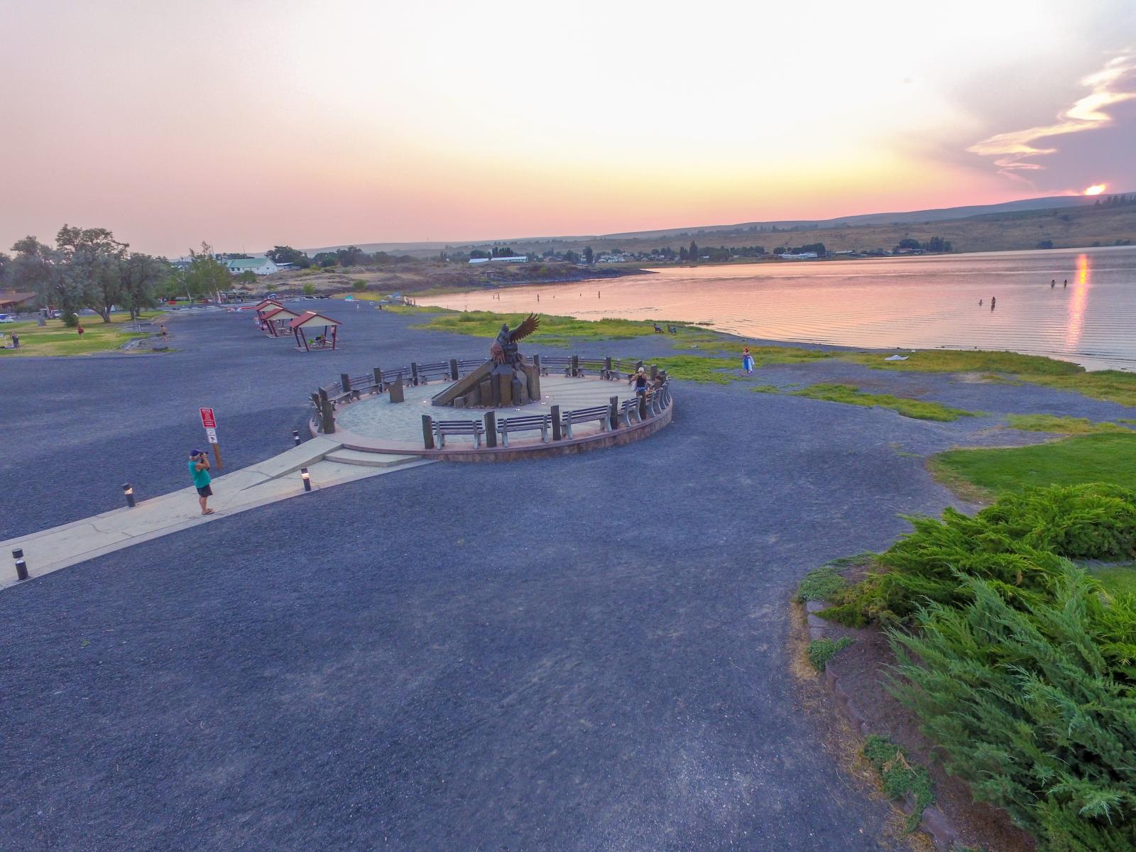 Soap Lake WA Drone Photography